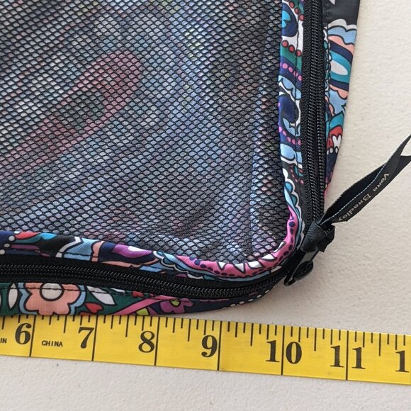 NWT Vera Bradley packing cubes, set of 3, mesh with zipper, 3 different sizes - Picture 12 of 14